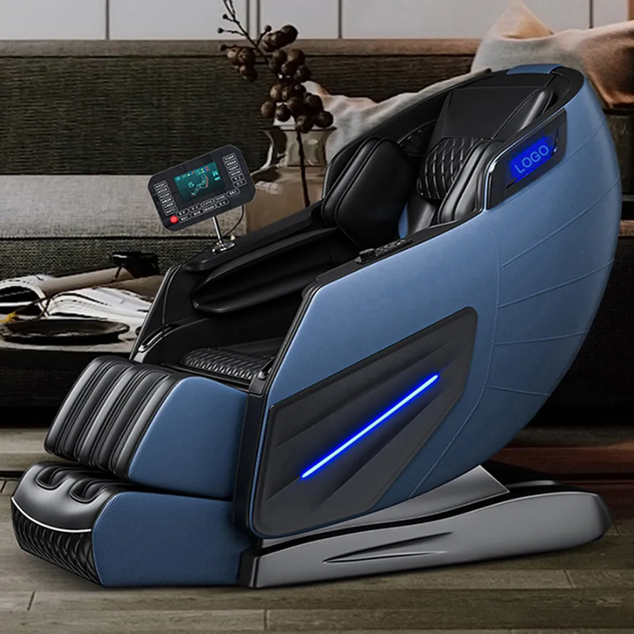 Sillón de masaje con airbag de cuerpo completo, gravedad cero automática 2D, uso de oficina en casa a la moda